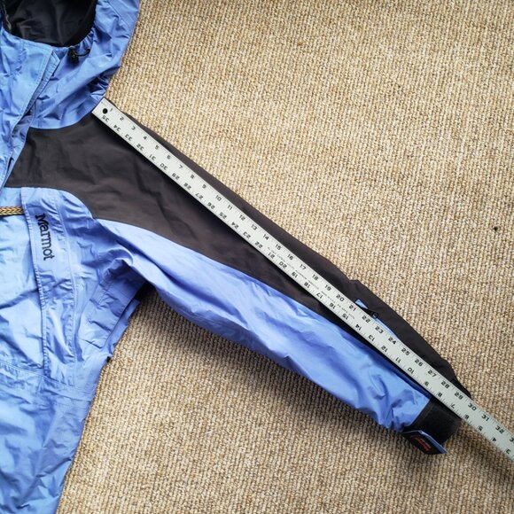 SOLD 💖 Marmot Women's GORE TEX Snow Ski Jacket  Large Blue - Picture 12 of 14